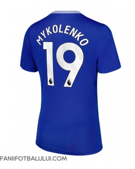 Everton Vitaliy Mykolenko #19 Tricou Fotbal Replică 2024-25 Femei Acasa